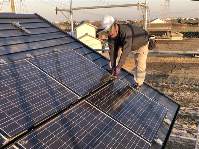 パネルの設置状況