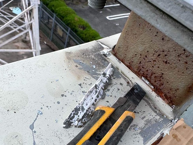 名古屋市緑区　目地撤去状況