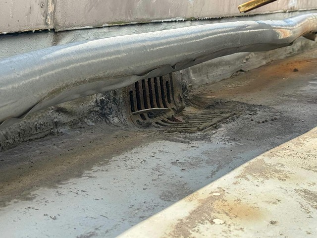 名古屋市緑区　会社の排水の状況