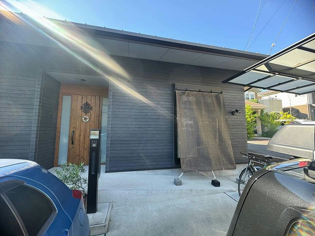 名古屋市緑区の平屋の外壁