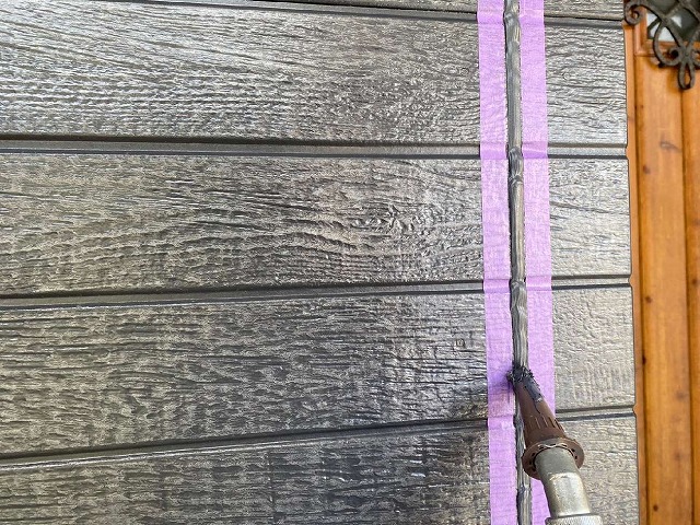 名古屋市緑区の平屋のシーリング作業