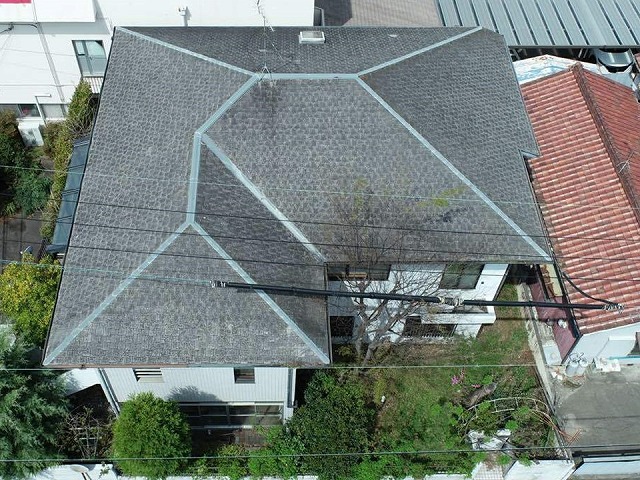 名古屋市緑区　屋根の状態確認