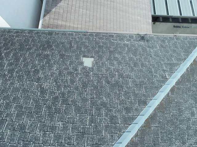 名古屋市緑区　屋根の一部にかけ・剥がれ