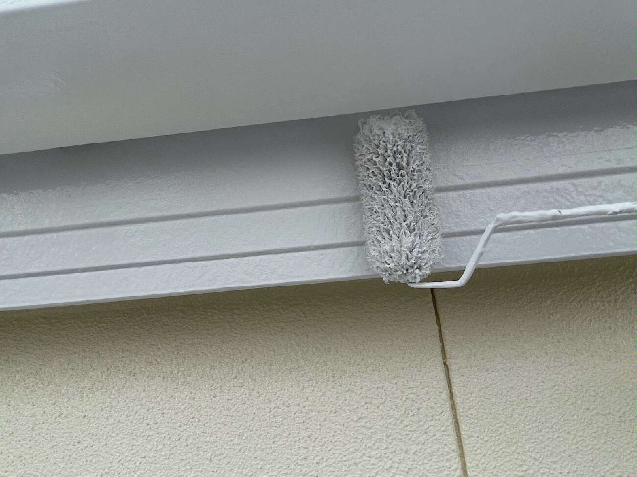 鼻隠しの塗装