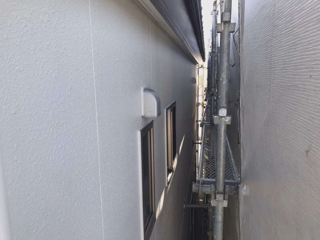 スタンダードなシリコン塗料を使った外壁塗装