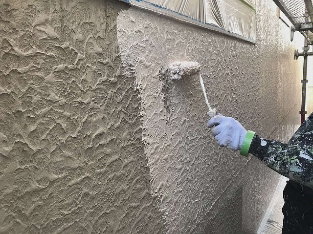 劣化で傷んでいた外壁への塗装工事