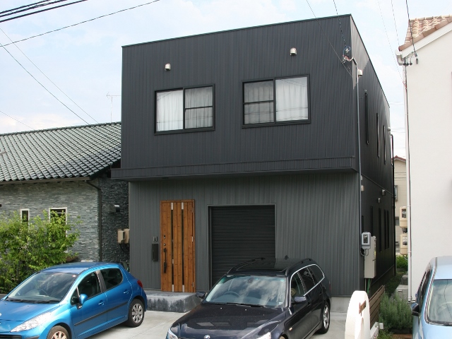 ガルバリウム外壁工事