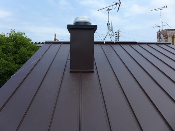 スカイライトチューブ設置