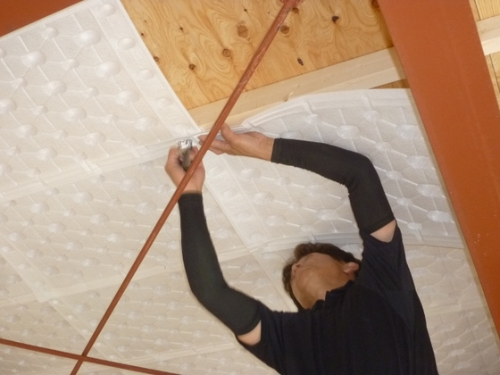 ルーフスペーサー施工