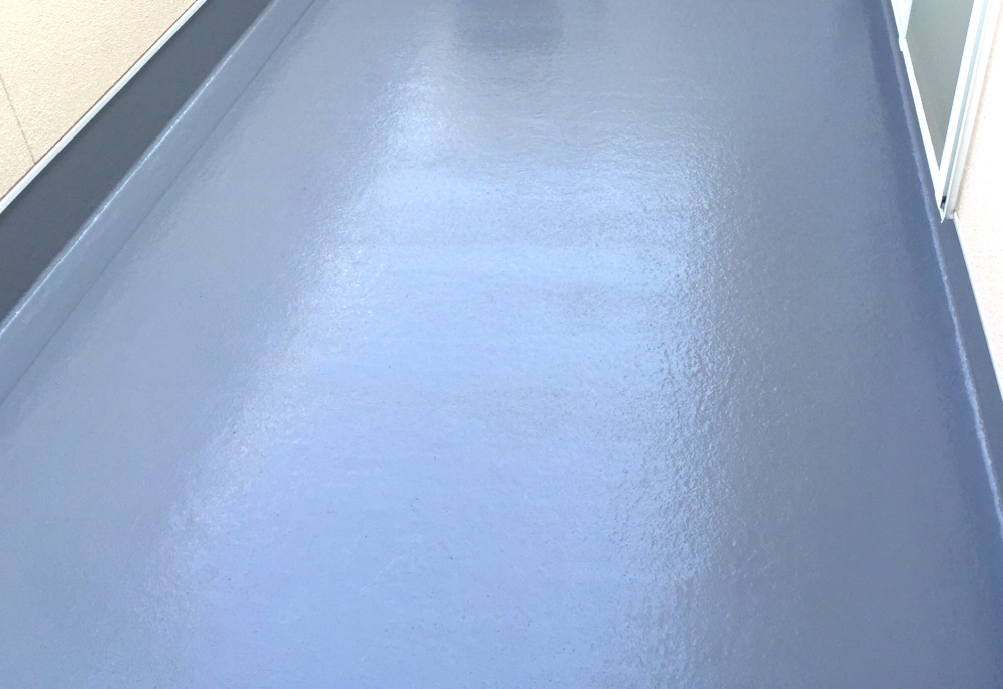 ＦＲＰ防水工事、ひさし設置