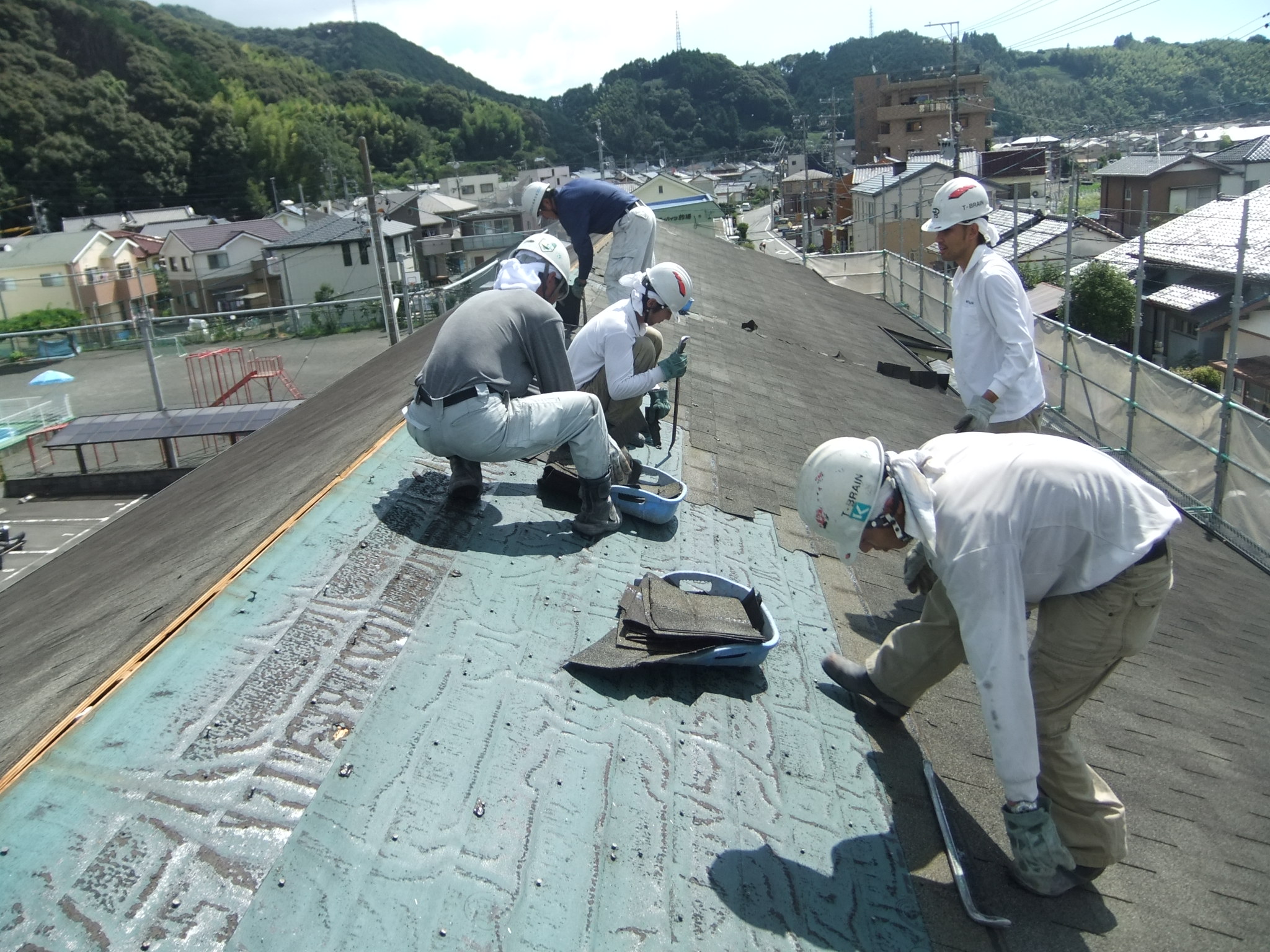 アパート・屋根・貼り替え・葺き替え