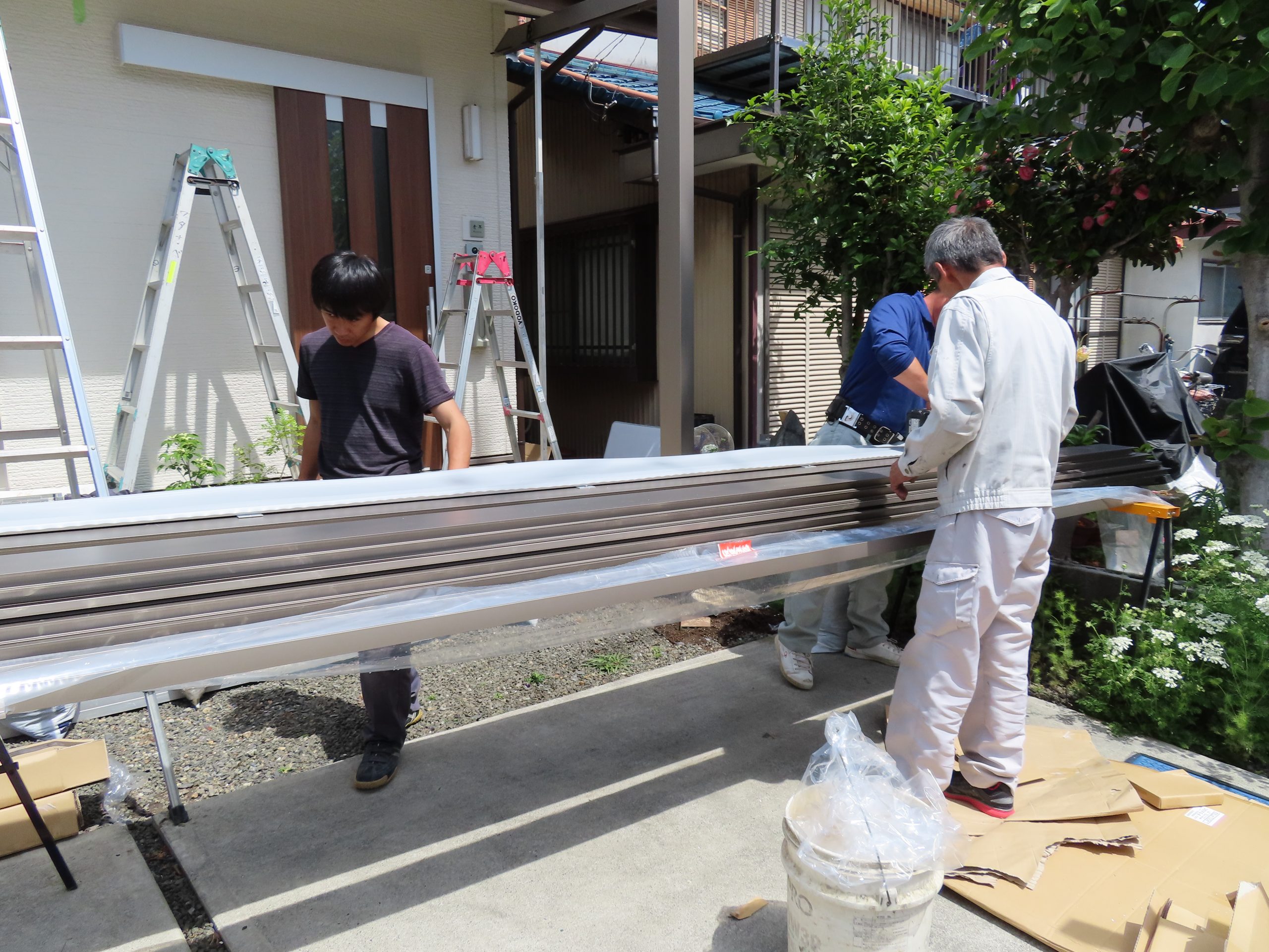 テラス屋根製作