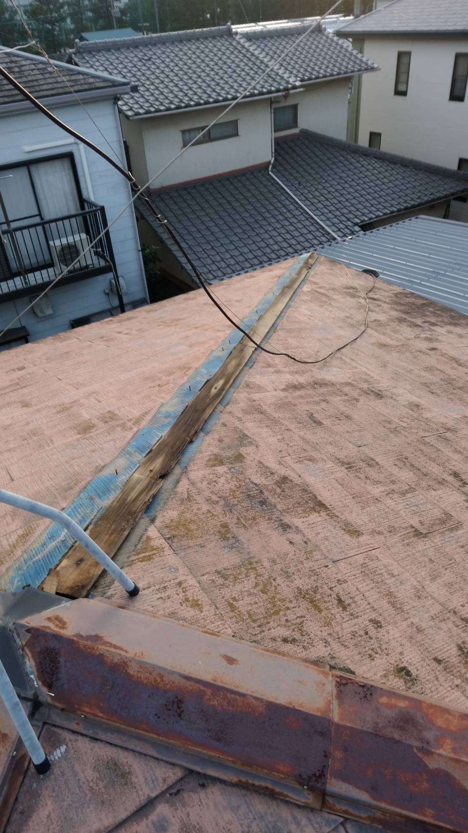 清水区折戸屋根板金修理