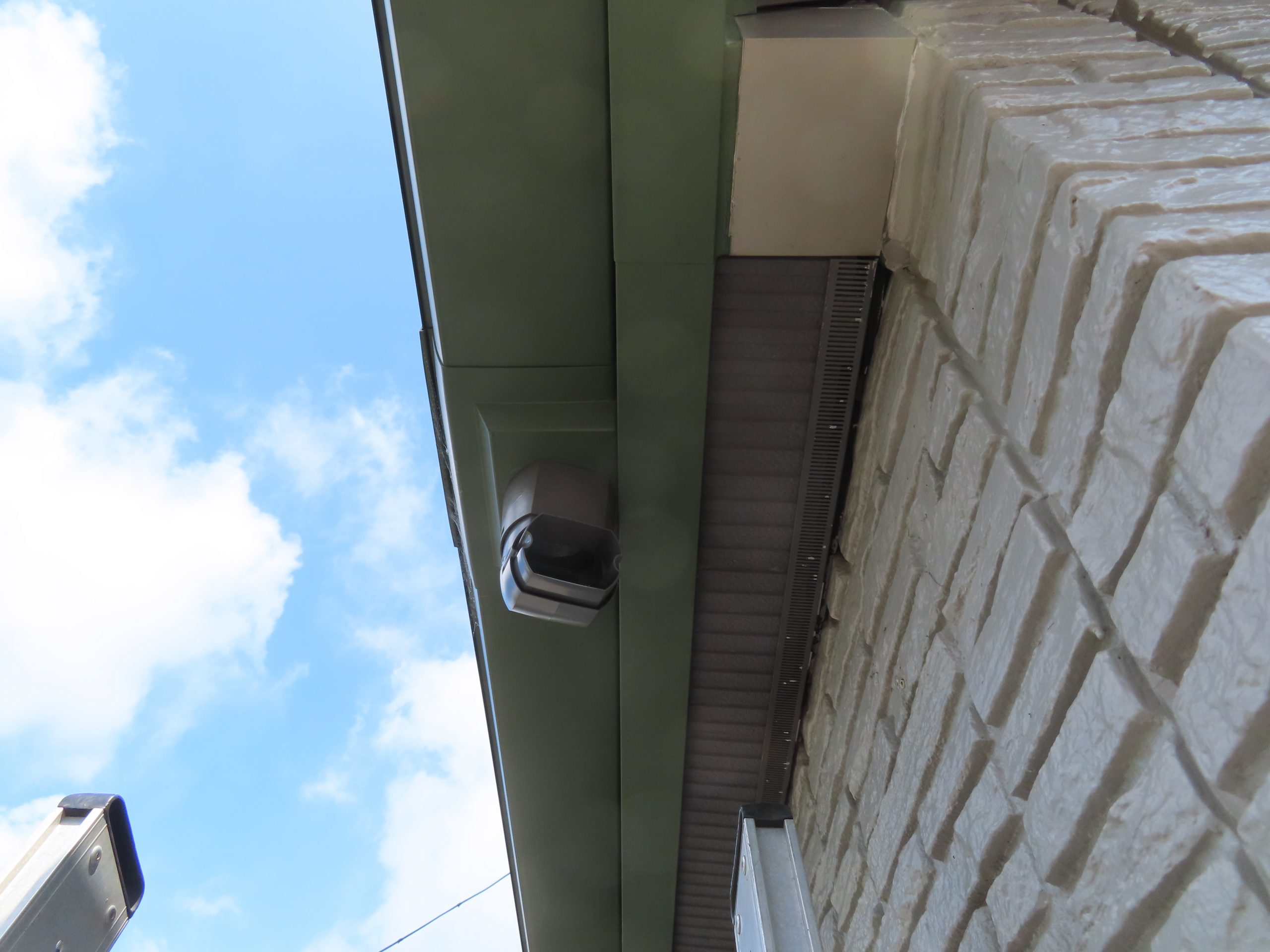 ＦＲＰ防水工事、ひさし設置