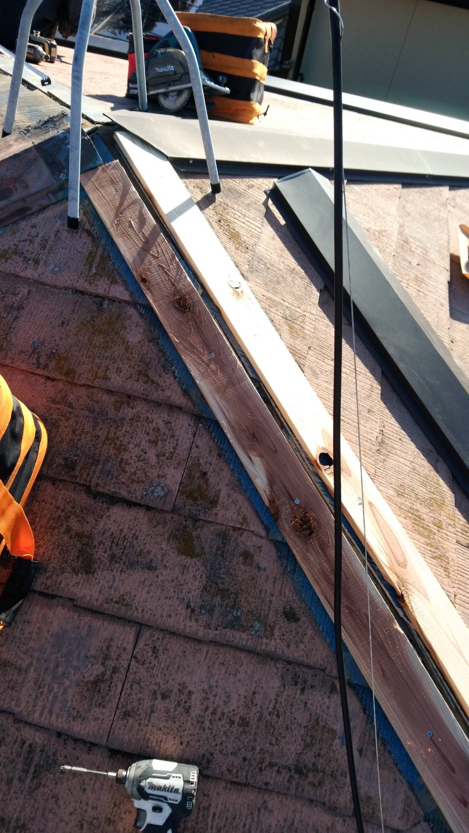 清水区折戸屋根板金修理