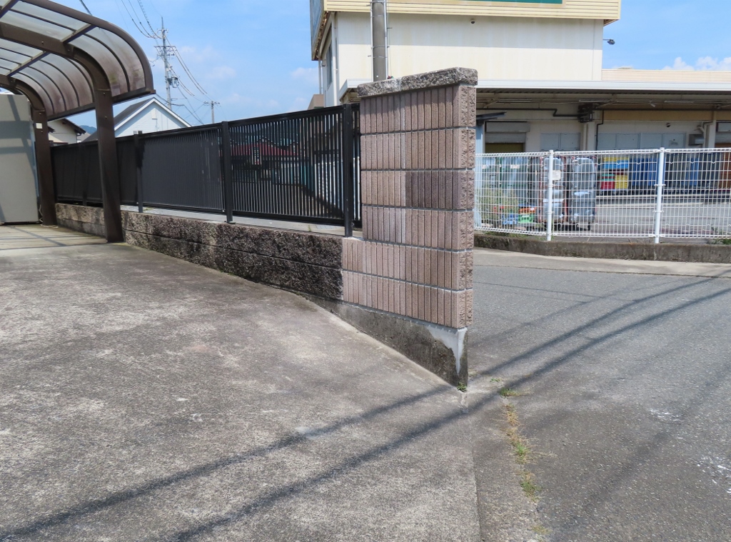 ブロック塀修復工事