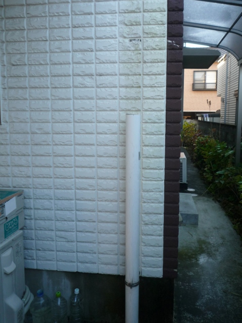 雨どいの修理、取り換え裾野市