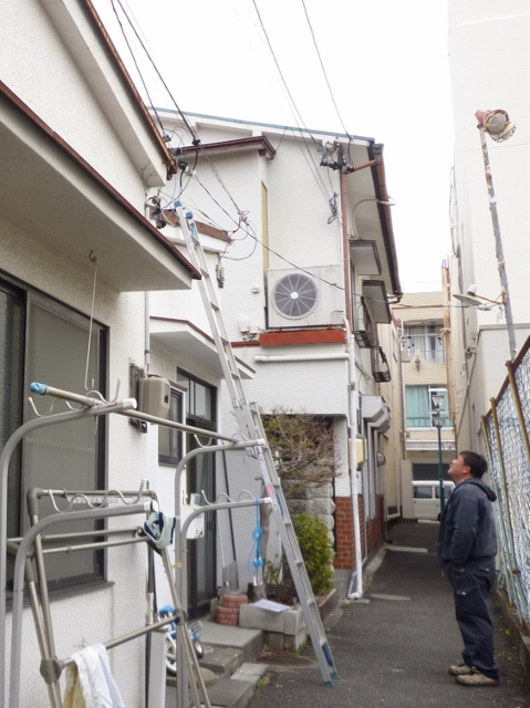 銀座雨漏り調査