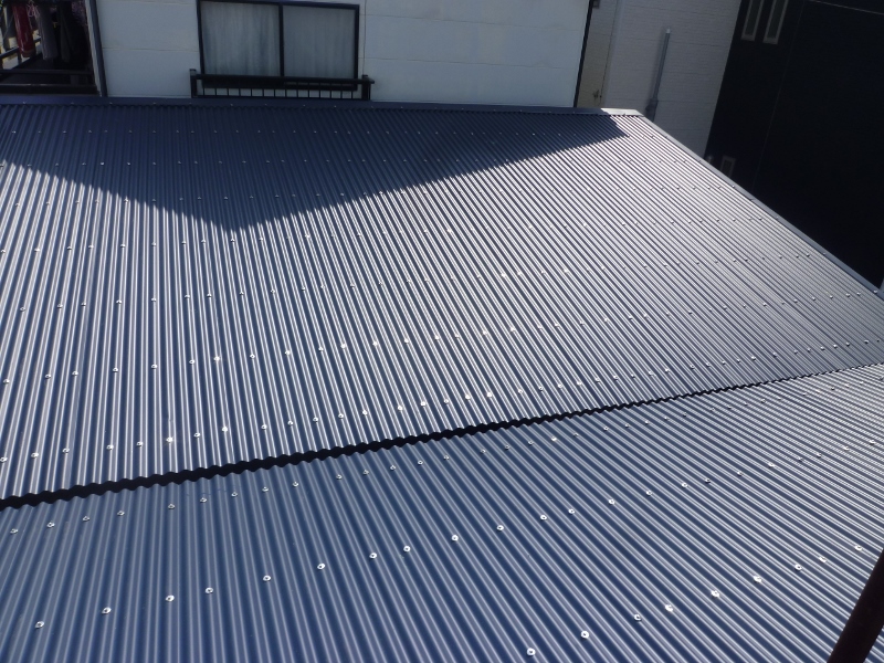 トタンカバー工法雨漏り修理
