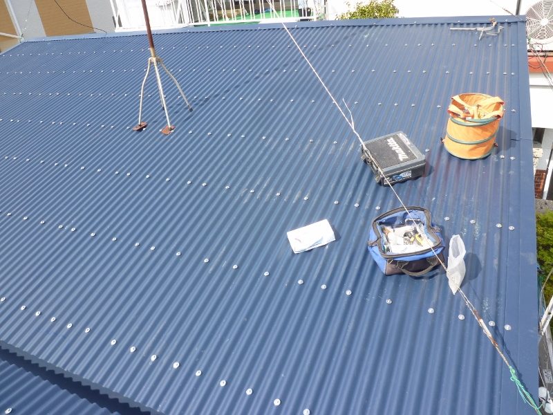 トタンカバー工法雨漏り修理