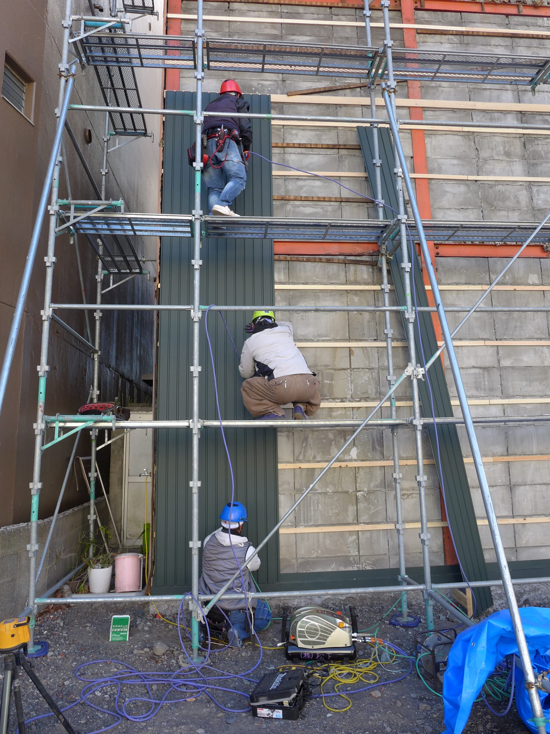 静岡市・屋根・外壁カバー工法・リフォーム