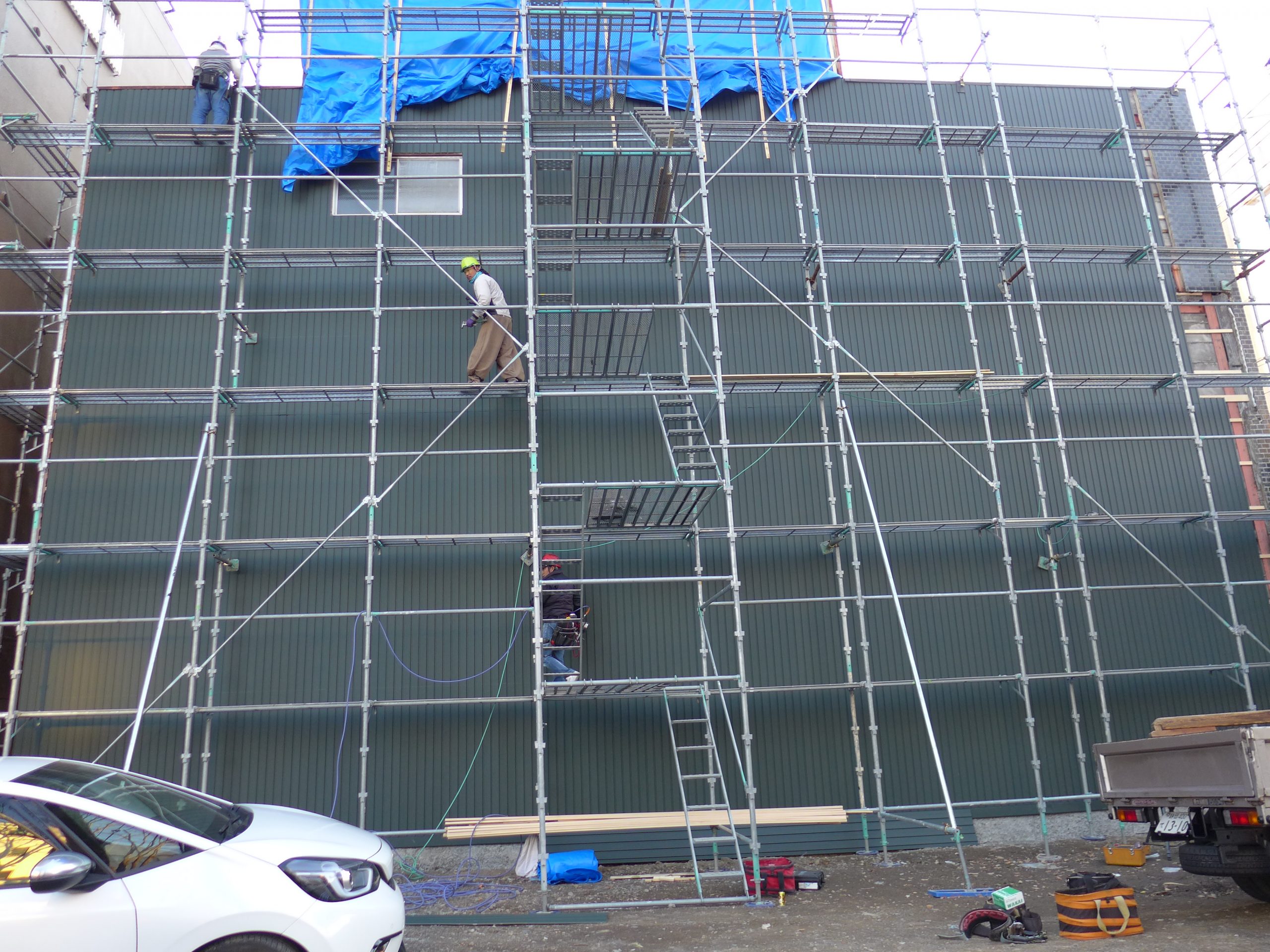 静岡市・屋根・外壁カバー工法・リフォーム