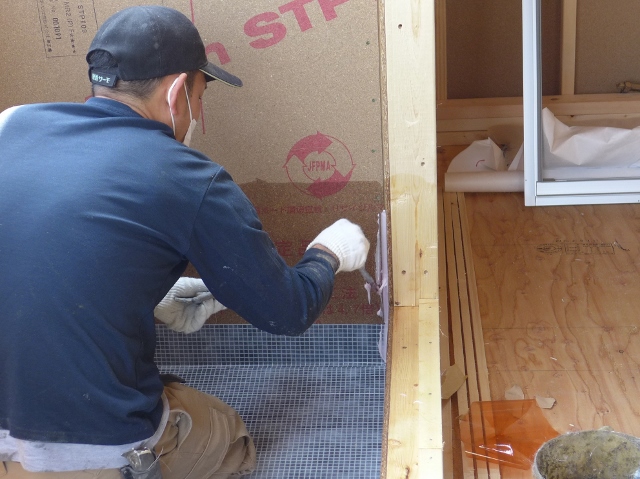 ベランダＦＲＰ防水工事