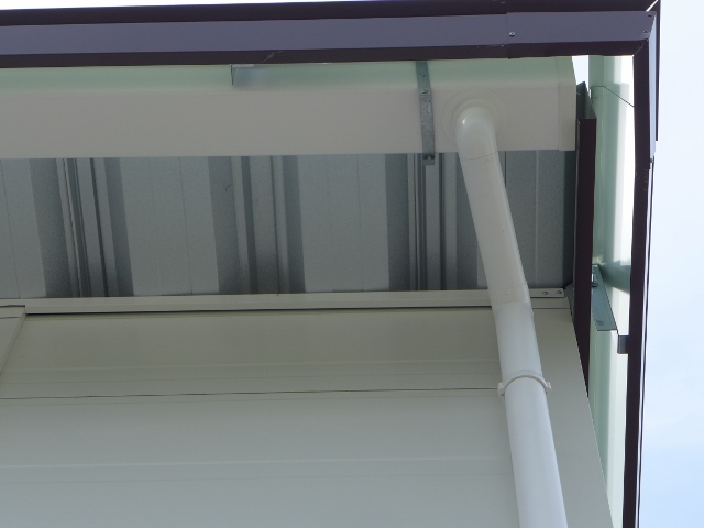 藤枝市岡部・工場屋根