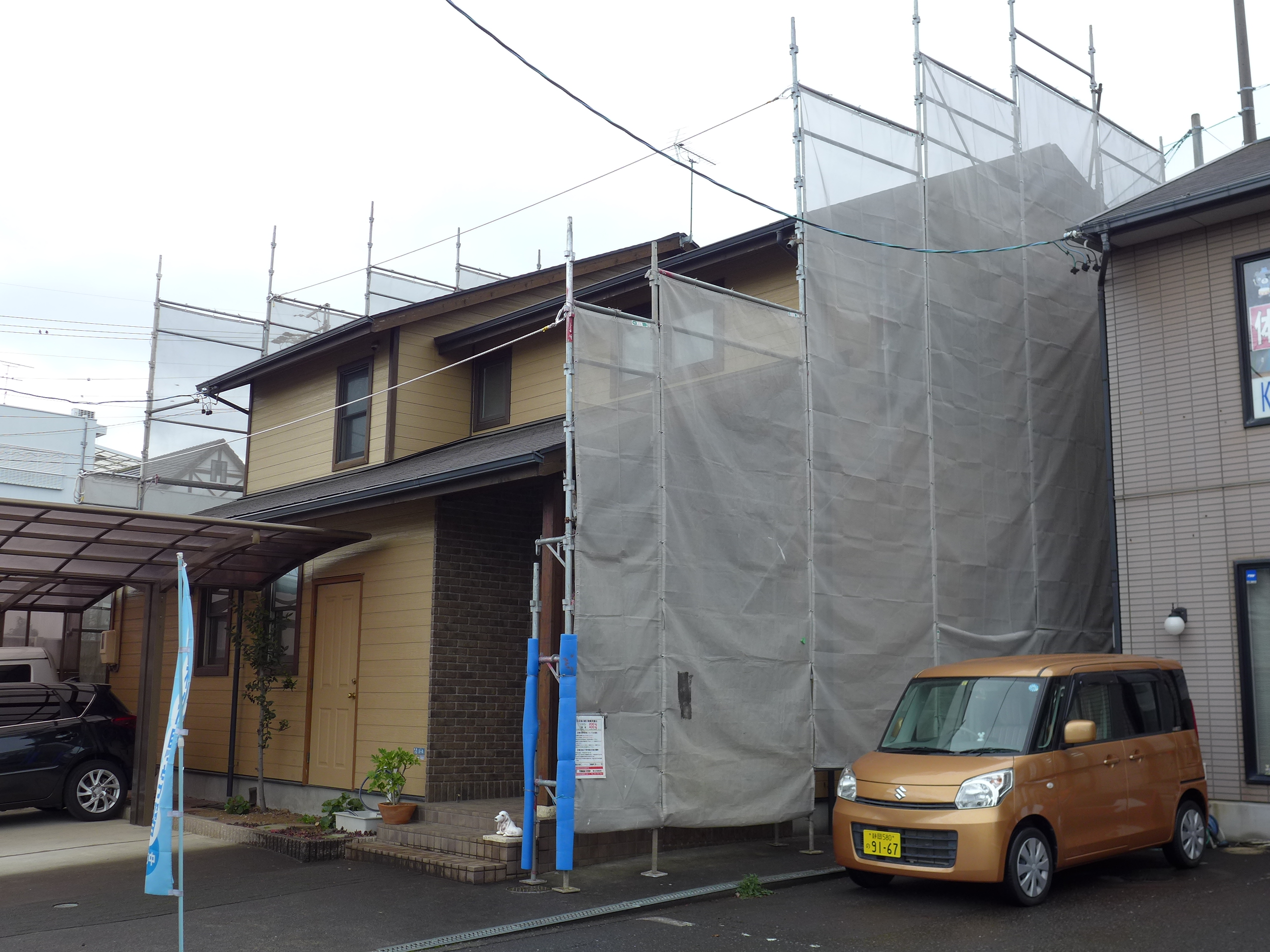 外壁コーキング・屋根カバー工法