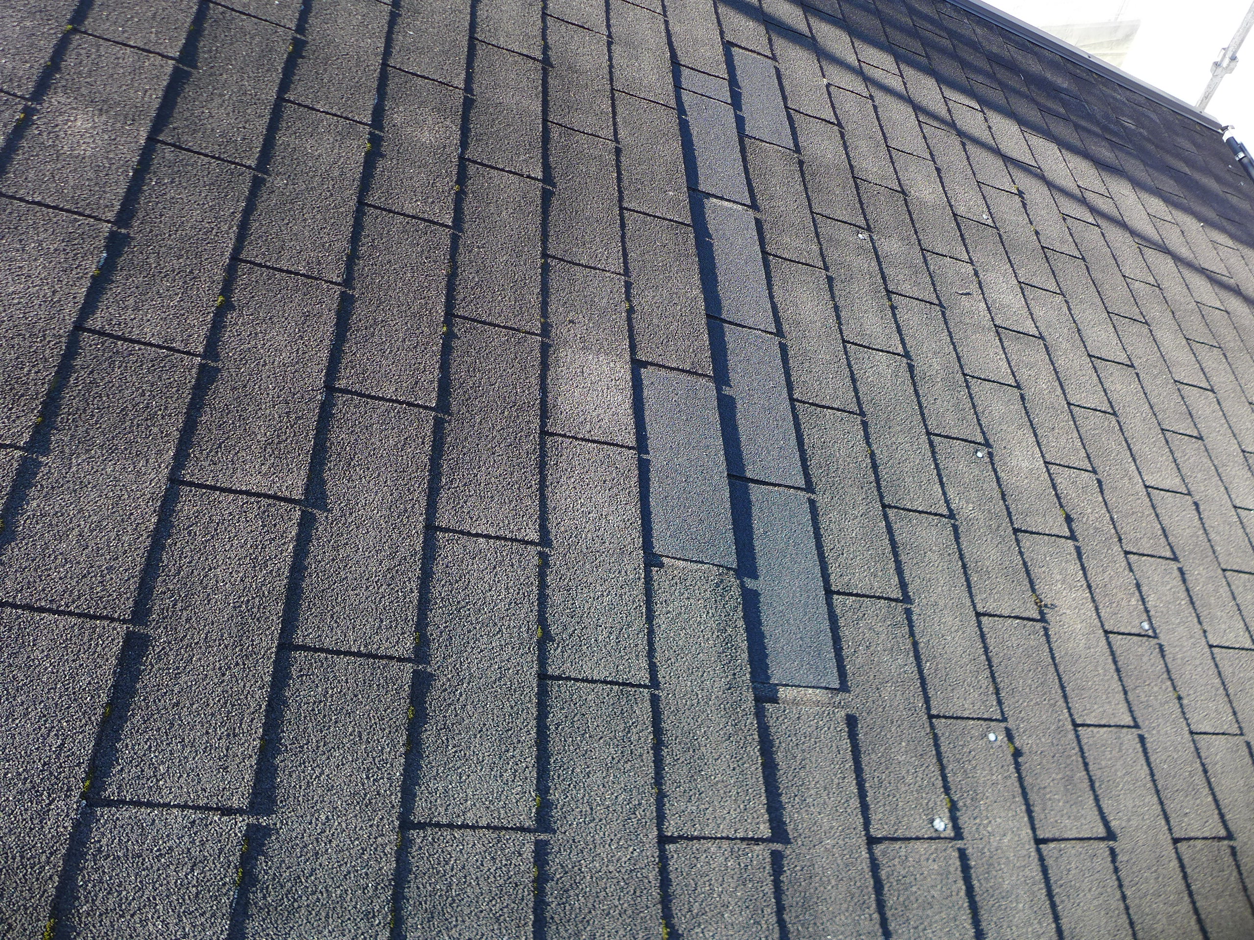 アスファルトシングルの補修工事