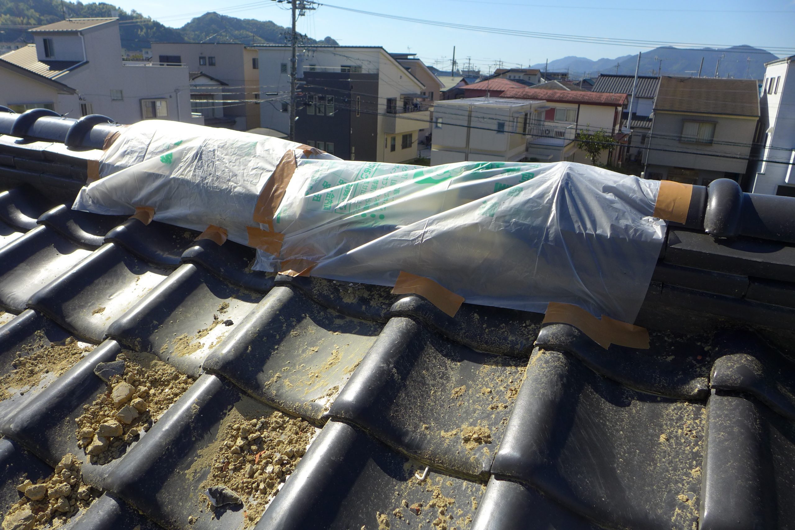 棟瓦破損修理・メンテナンス