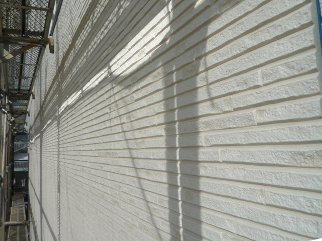 屋根折半工事・外壁サイディング貼り