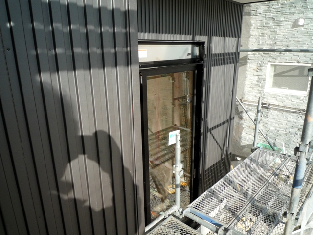 ガルバリウム外壁工事