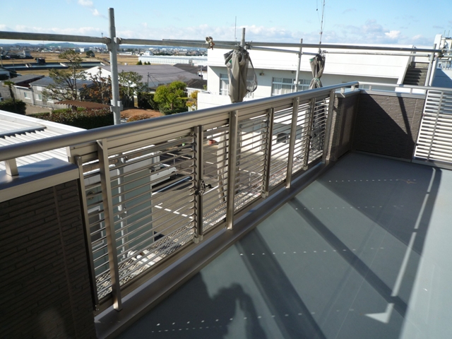 バルコニールーバー設置
