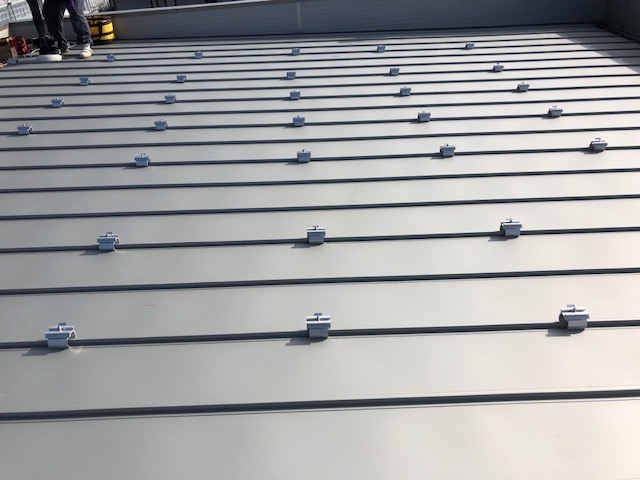 藤枝市大洲でソーラーパネル設置工事