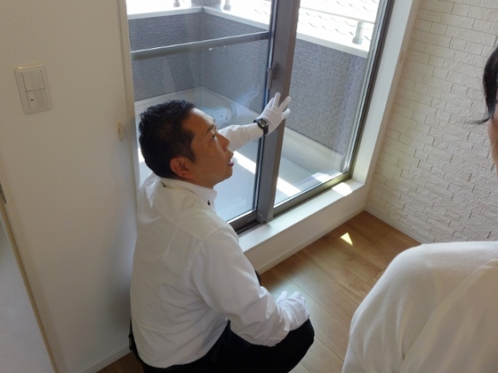 静岡市窓の取説、網戸の使い方