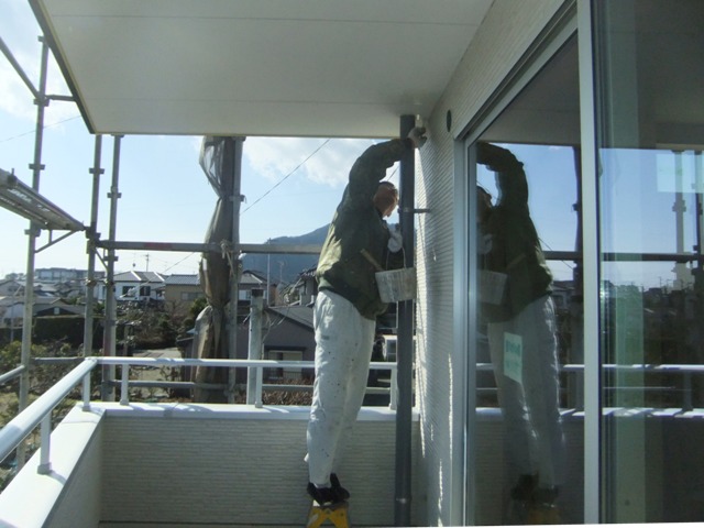 屋根折半工事・外壁サイディング貼り