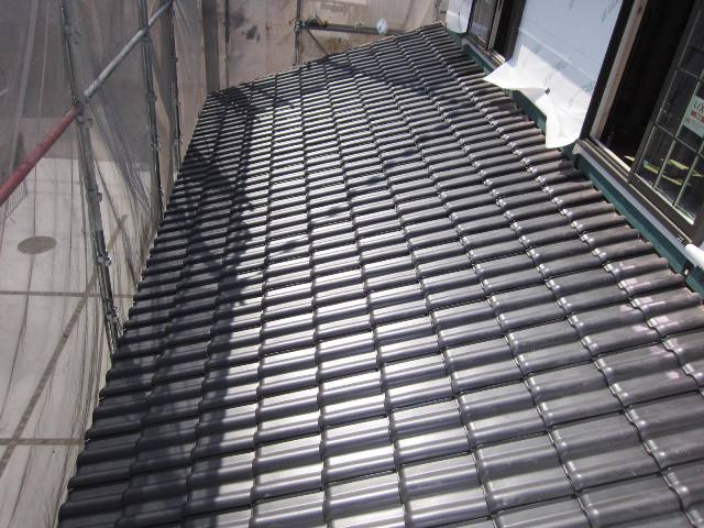 屋根瓦施工・静岡市