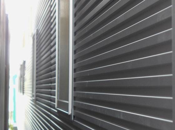 外壁ガルバリウム鋼板施工