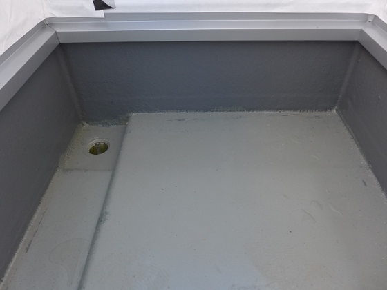 ベランダ防水工事です