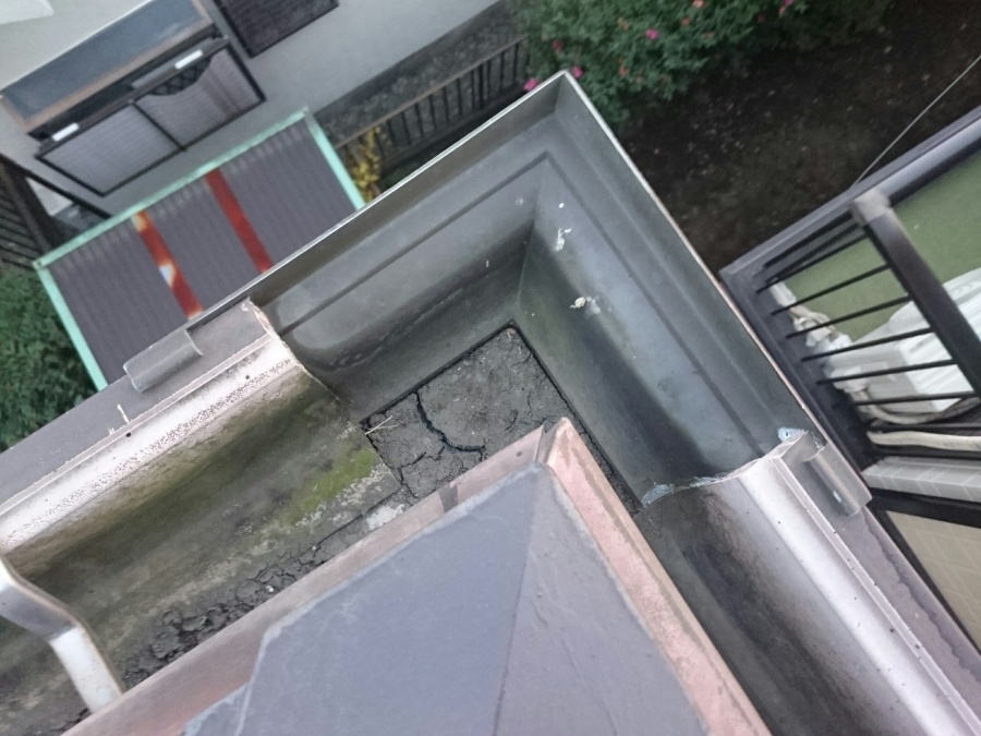 雨樋　角　画像