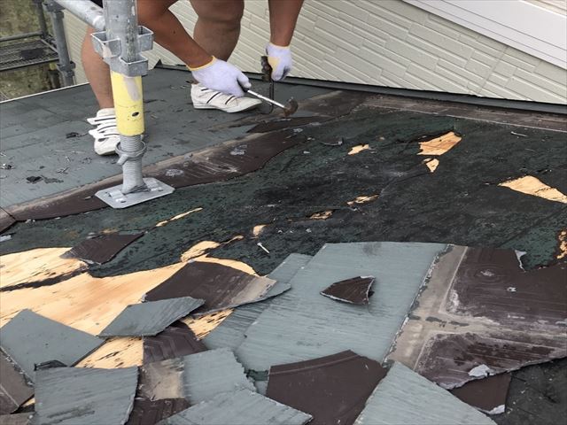 パミール撤去作業