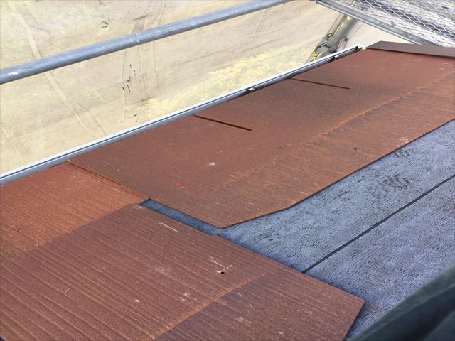 カラーベスト新設作業