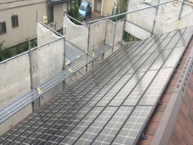 太陽光パネル設置