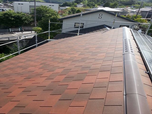 太陽光パネル設置作業