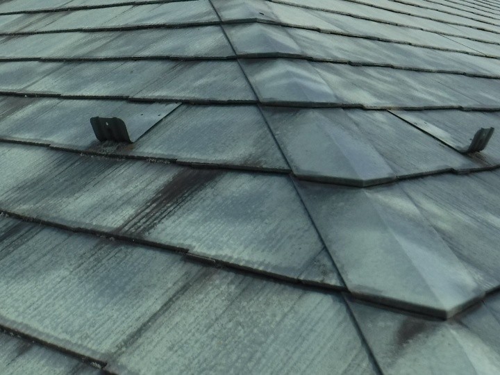 雪止め金具周辺の劣化