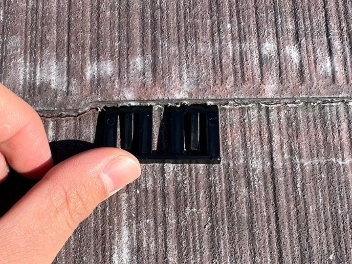 タスペーサーの設置