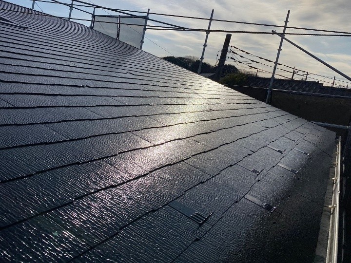 屋根の上塗り（アレスダイナミックルーフ）