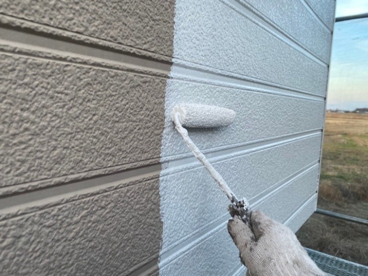 外壁塗装の下塗り