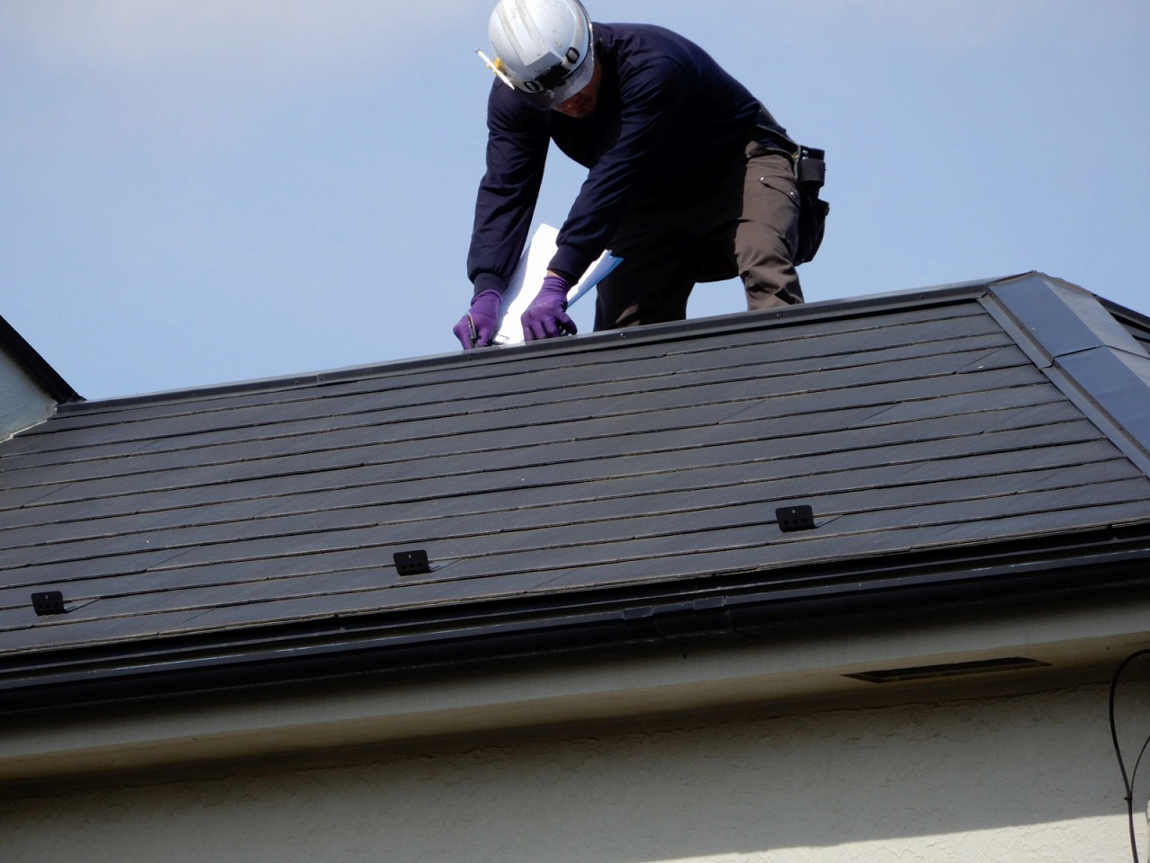 埼玉県ふじみ野市屋根板金釘浮きについて